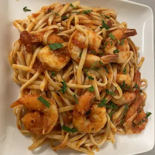 Shrimp fried Diablo