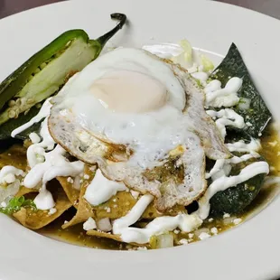 Chilaquiles verdes