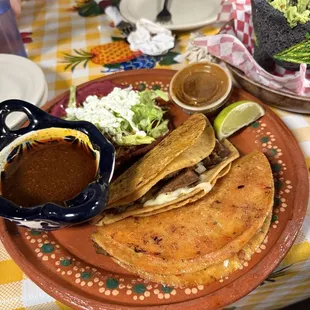 Birria Taco and Chicken Taco!