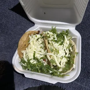 Chicken tacos