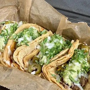 Assorted Street Tacos