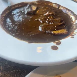 Chicken Pollo en Mole $19 (comes with cilantro rice, black beans, &amp; tortillas)