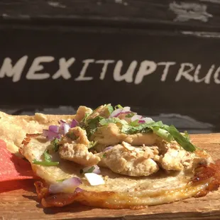 Queso taco