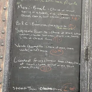 Menu 01/16/19