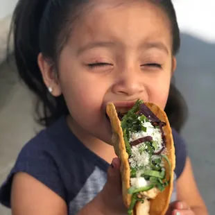 Kids love tacos