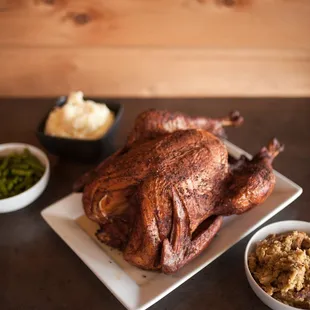 Only 9 days left to order your smoked thanksgiving Turkey, whole meal packs and homemade pies.