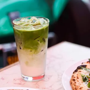 Iced Matcha Latte