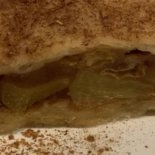 No sugar added apple strudel