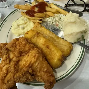 fish and chips, seafood, food, fish