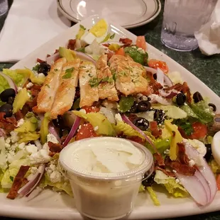 Huuuuge salads.