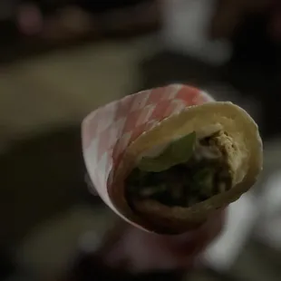 Viva Palestina; cooked my stomach good. $17.