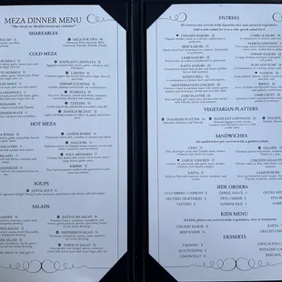 Menu 10/2023