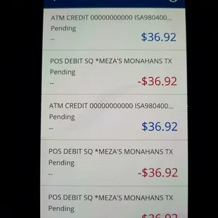 Keep a close eye on your credit card and account! These idiots do not know how to handle a transaction.