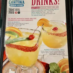 Check out their daily Happy Hour (Margaritas, Beer &amp; Wine).