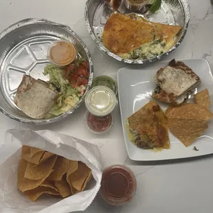 California Burrito 9/10 Quesa-Birria 9/10 Dip Trio 3/10