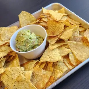 Chips and guac will run you $10