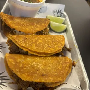 Birria tacos
