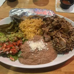 Carnitas Plate