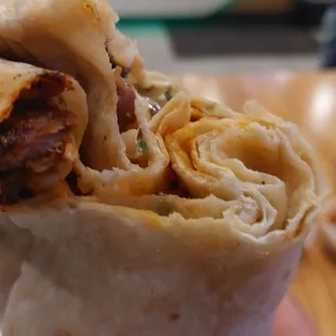 Super AL Pastor Burrito