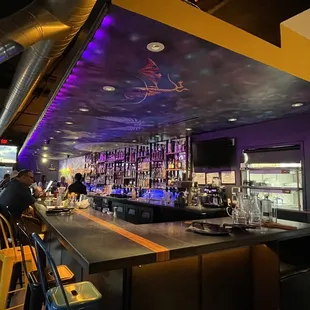 sushi and sashimi, interior