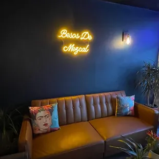 the neon sign
