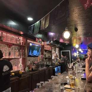 Bar area
