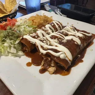 Enchiladas Poblanas