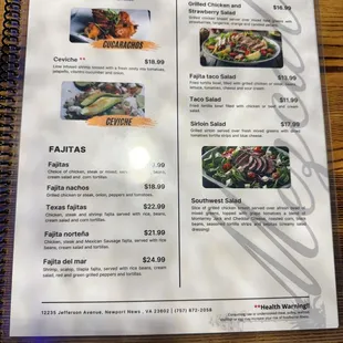 Good menu