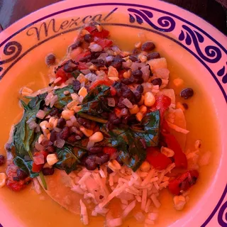 Green Vegan Enchiladas