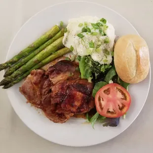 Pork Shops - Maple and Brown sugar glazed pork shops