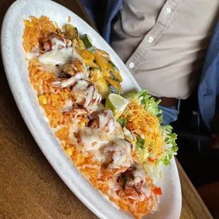 Spicy chipotle shrimp