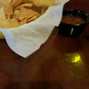 Salsa and Chips