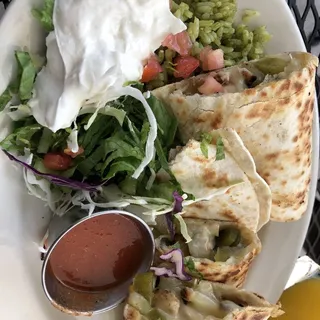 Grilled Chicken Quesadilla