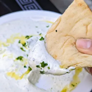 Tzatziki with Pita