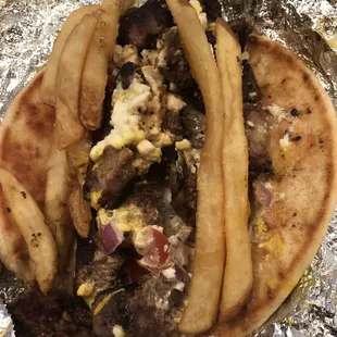 Lamb Souvlaki Gyro