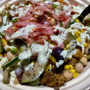 Custom Bowl (Mezeh Mediterranean Grill: Optimist Hall- Charlotte, NC)