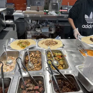 interior, sushi and sashimi