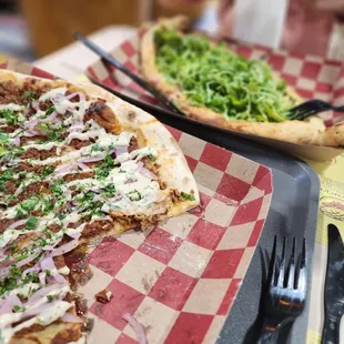 Lahmajun and Bianca pide