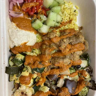 The Classic Chicken on Turmeric Rice