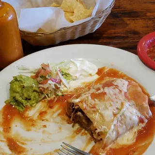 Carnitas Wet Burrito