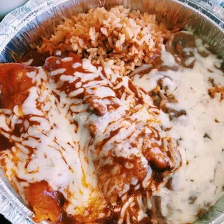 Enchilada and Tamale Plate