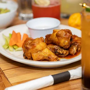 mezcal chicken wings