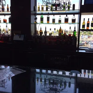 a view of the bar