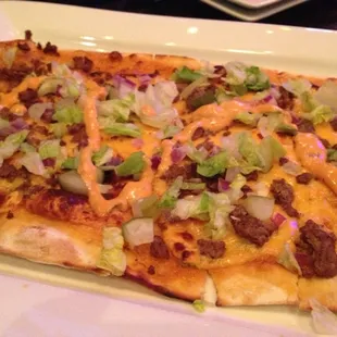 Mezz Mac flatbread. 8 out of 10
