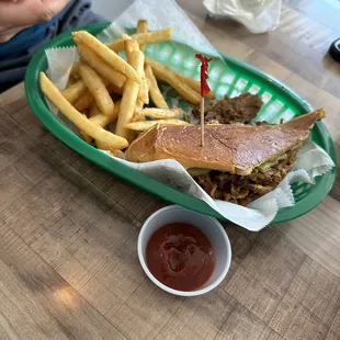 Media Medianoche w/ Fries