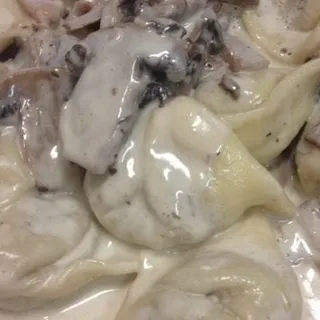 Tortellini alla Crema e funghi