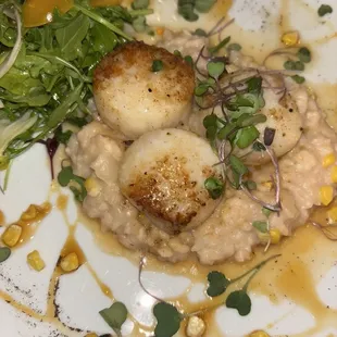 Seared Diver Scallops