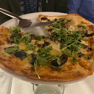 Mushroom Pizza
