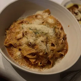 Pappardelle bolognese