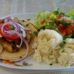 Friday chicken gyro special